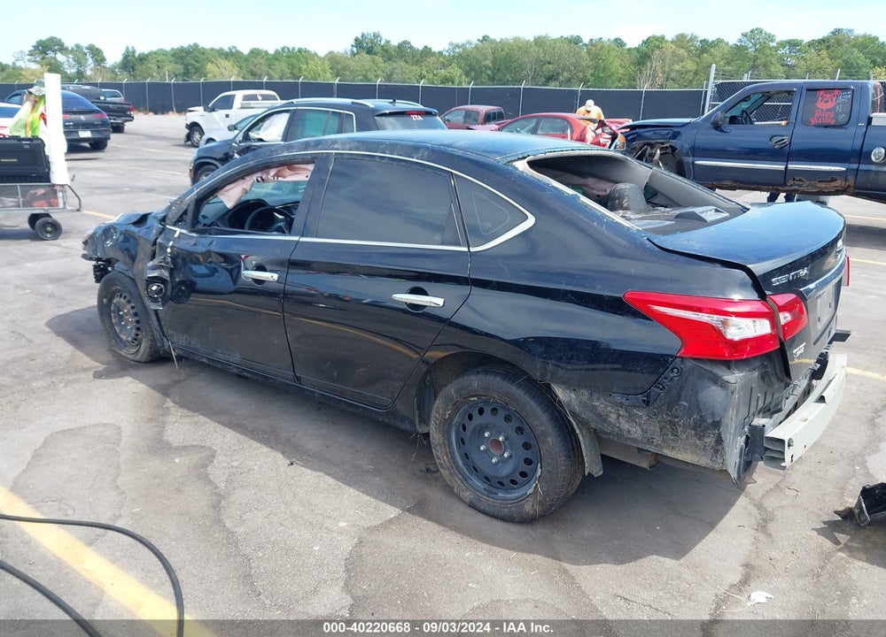 2017 NISSAN SENTRA S VIN: 3N1AB7APXHY226277