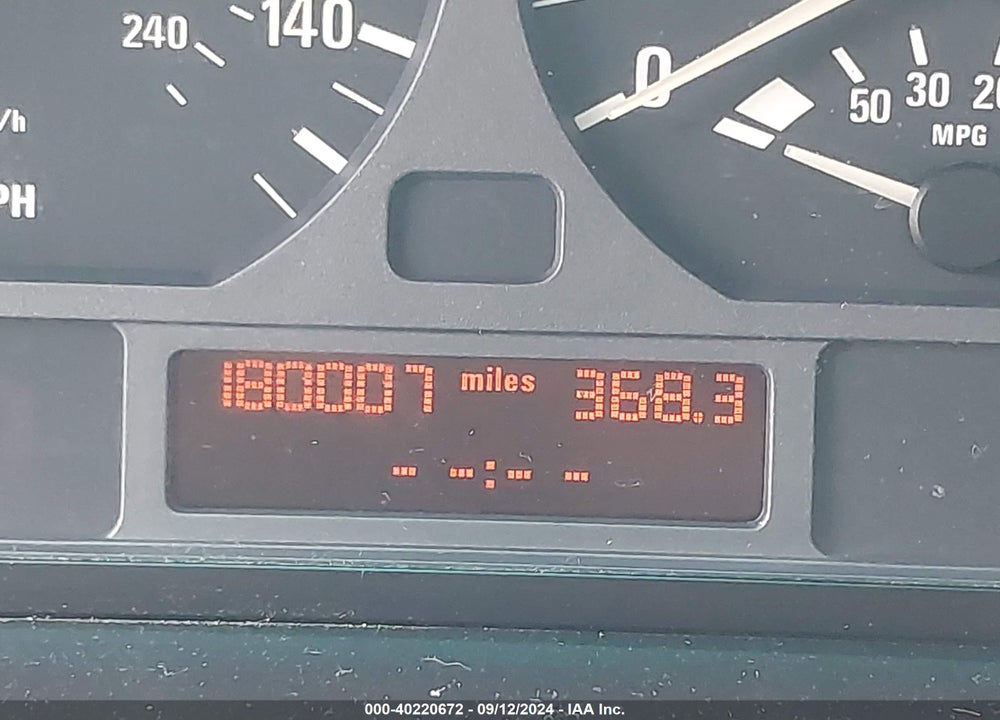 1999 BMW 328I VIN: WBAAM5330XKG05114