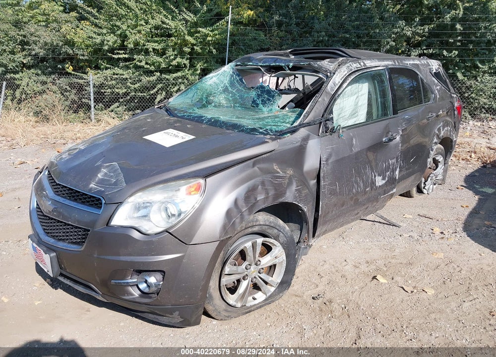 2012 CHEVROLET EQUINOX LTZ VIN: 2GNALFEK0C6270485