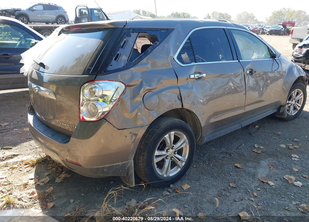 2012 CHEVROLET EQUINOX LTZ VIN: 2GNALFEK0C6270485