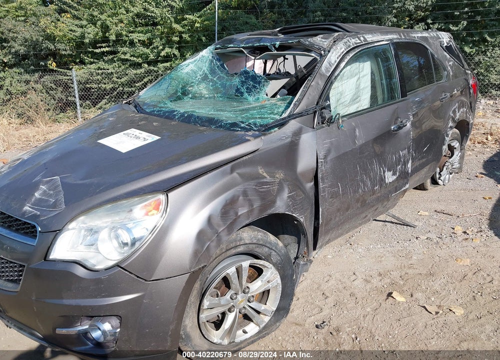 2012 CHEVROLET EQUINOX LTZ VIN: 2GNALFEK0C6270485