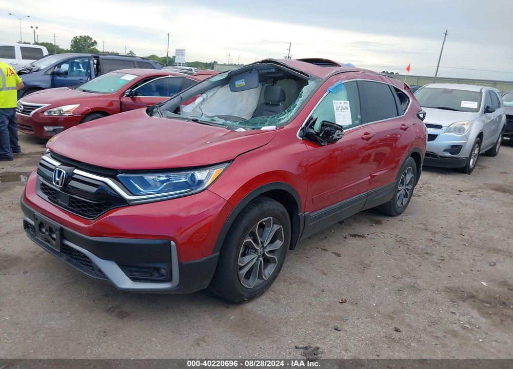 2022 HONDA CR-V 2WD EX VIN: 2HKRW1H5XNH405692