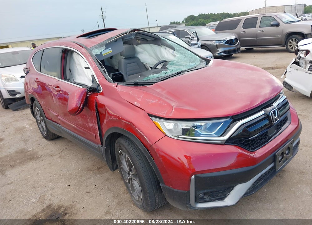 2022 HONDA CR-V 2WD EX VIN: 2HKRW1H5XNH405692