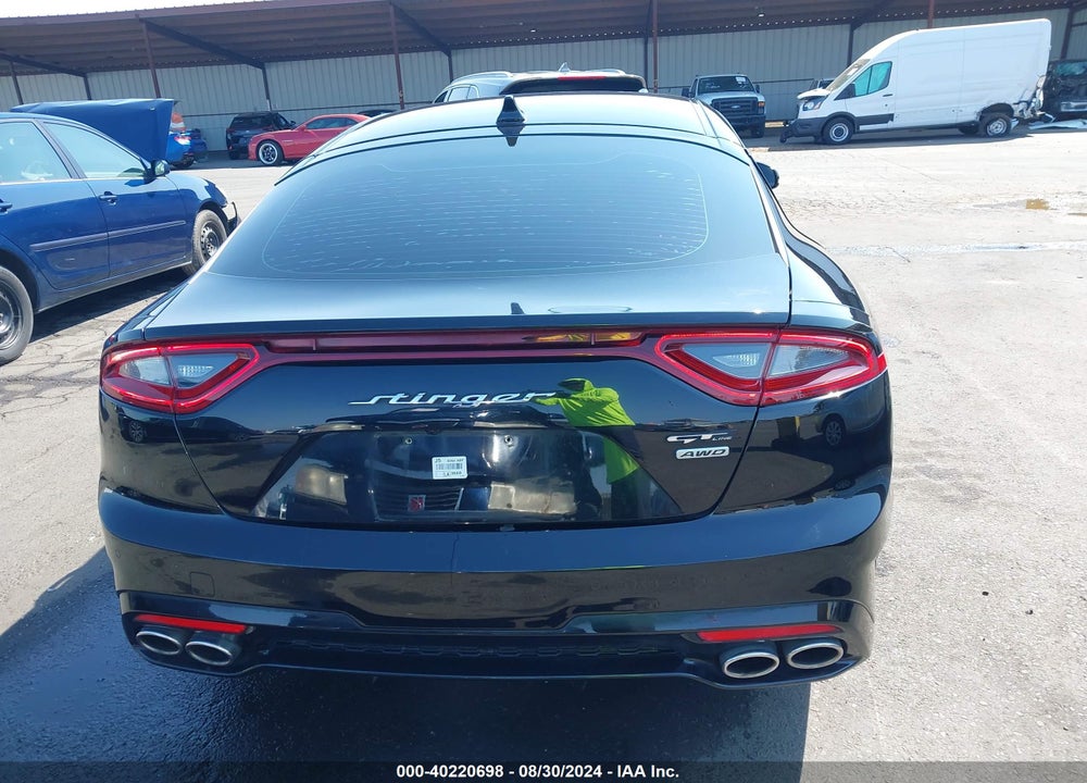2020 KIA STINGER GT LINE VIN: KNAE15LA7L6078584