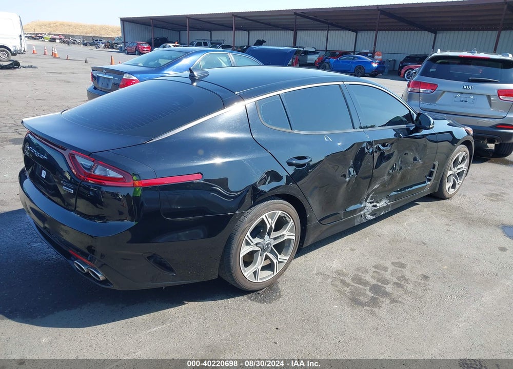 2020 KIA STINGER GT LINE VIN: KNAE15LA7L6078584