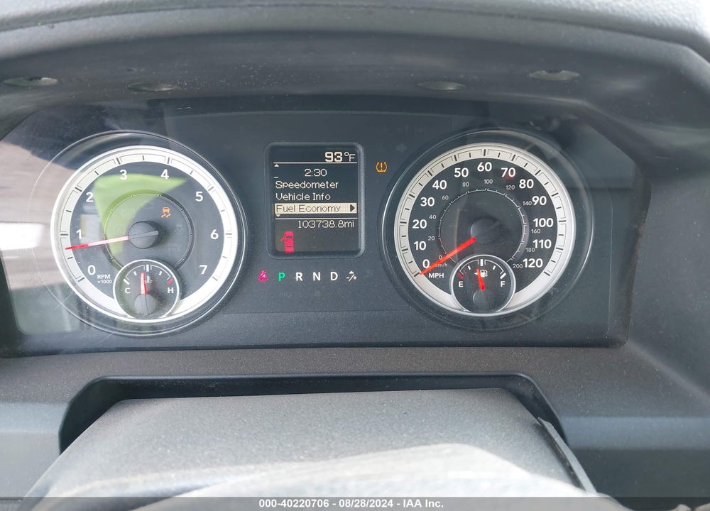 2014 RAM 1500 TRADESMAN VIN: 3C6JR6DT4EG215019