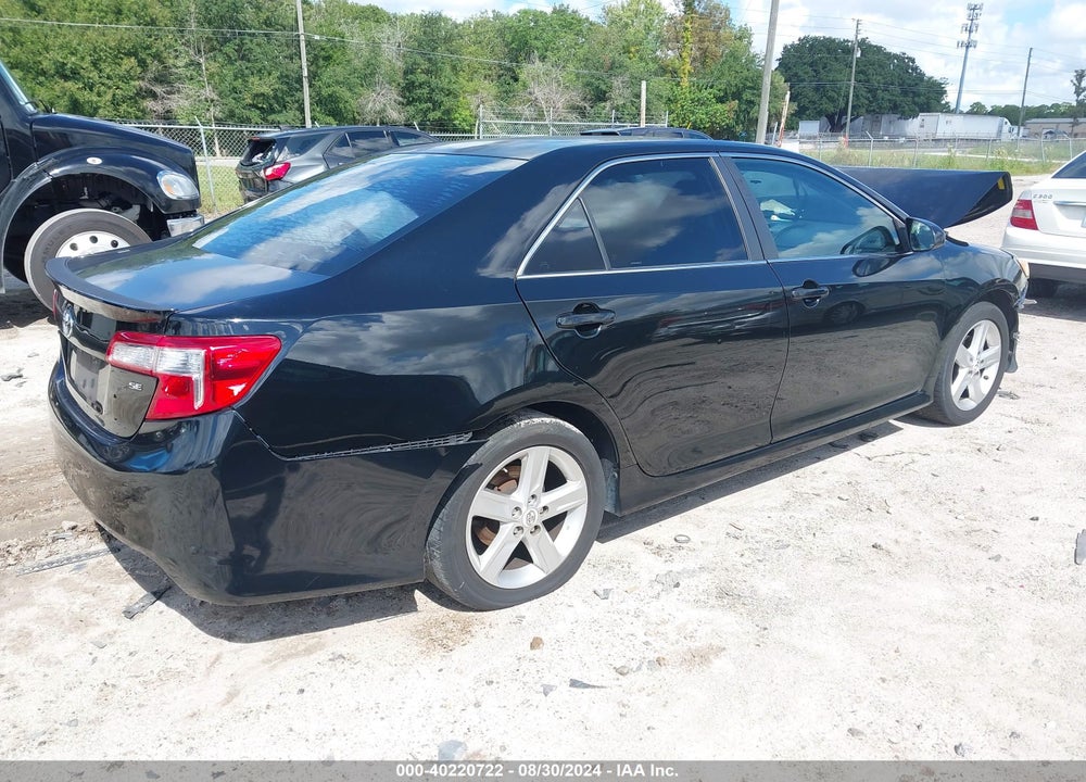2012 TOYOTA CAMRY SE VIN: 4T1BF1FKXCU504182