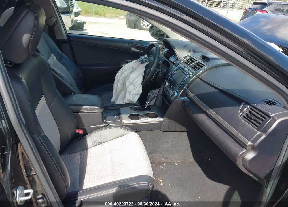 2012 TOYOTA CAMRY SE VIN: 4T1BF1FKXCU504182