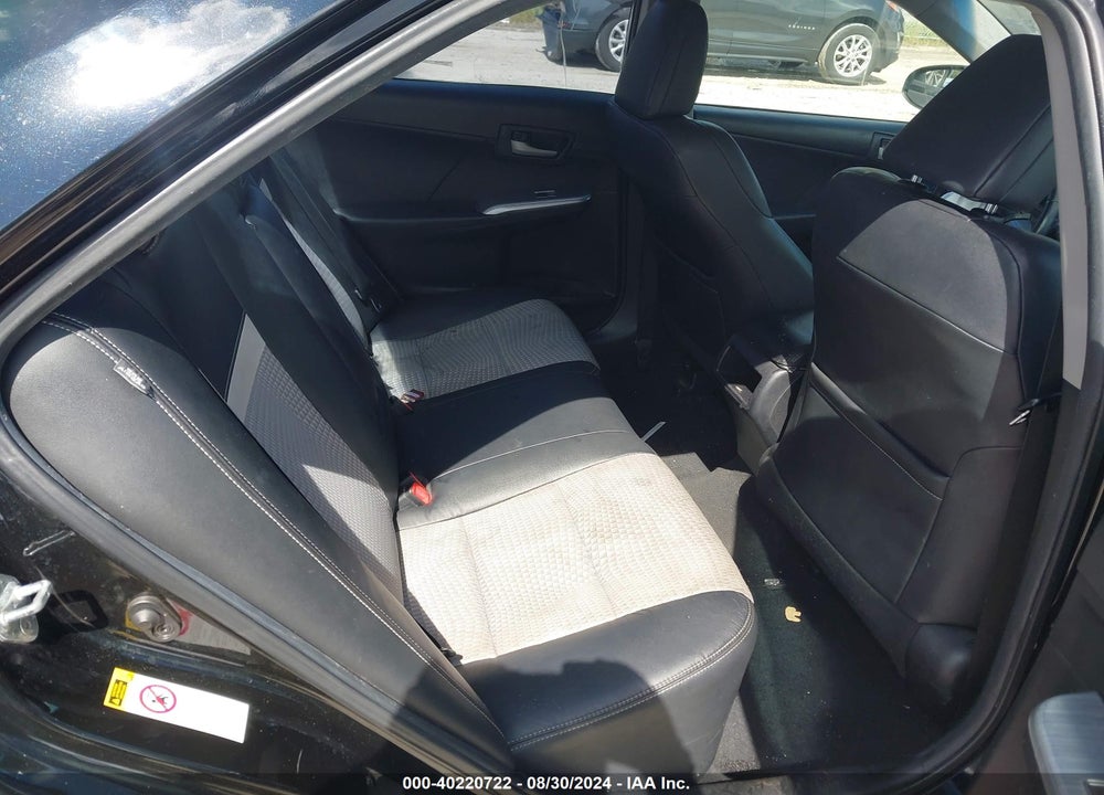 2012 TOYOTA CAMRY SE VIN: 4T1BF1FKXCU504182