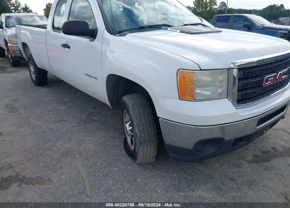 2011 GMC SIERRA 2500HD WORK TRUCK VIN: 1GT21ZCG8BZ227308