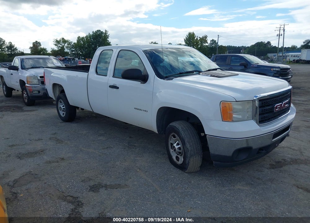 2011 GMC SIERRA 2500HD WORK TRUCK VIN: 1GT21ZCG8BZ227308