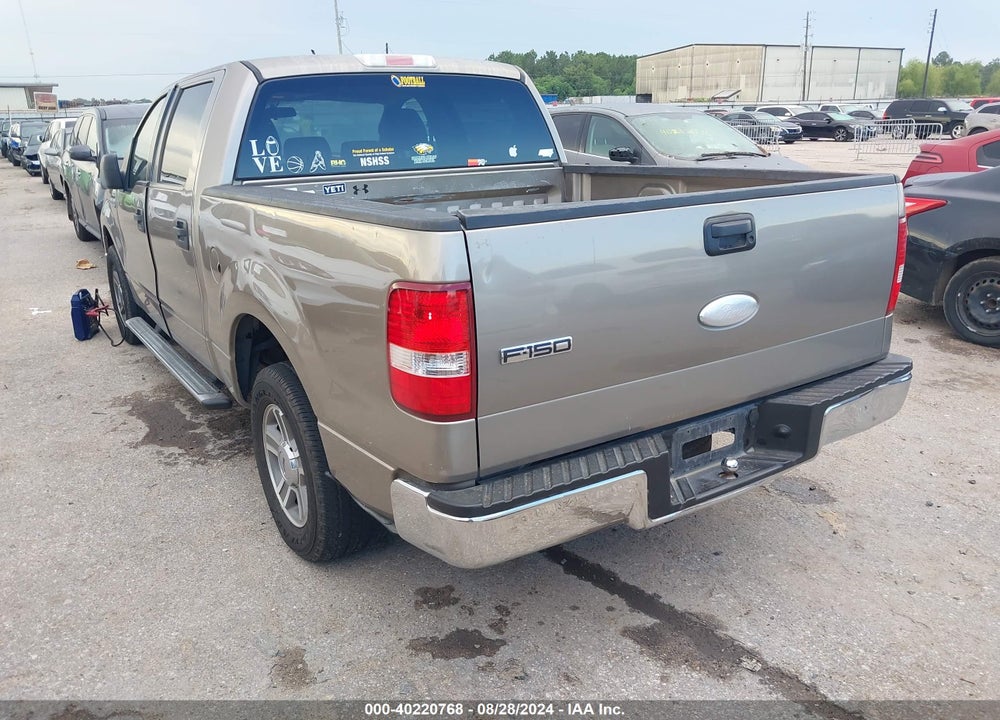 2006 FORD F-150 XLT VIN: 1FTRW12W66FB21246