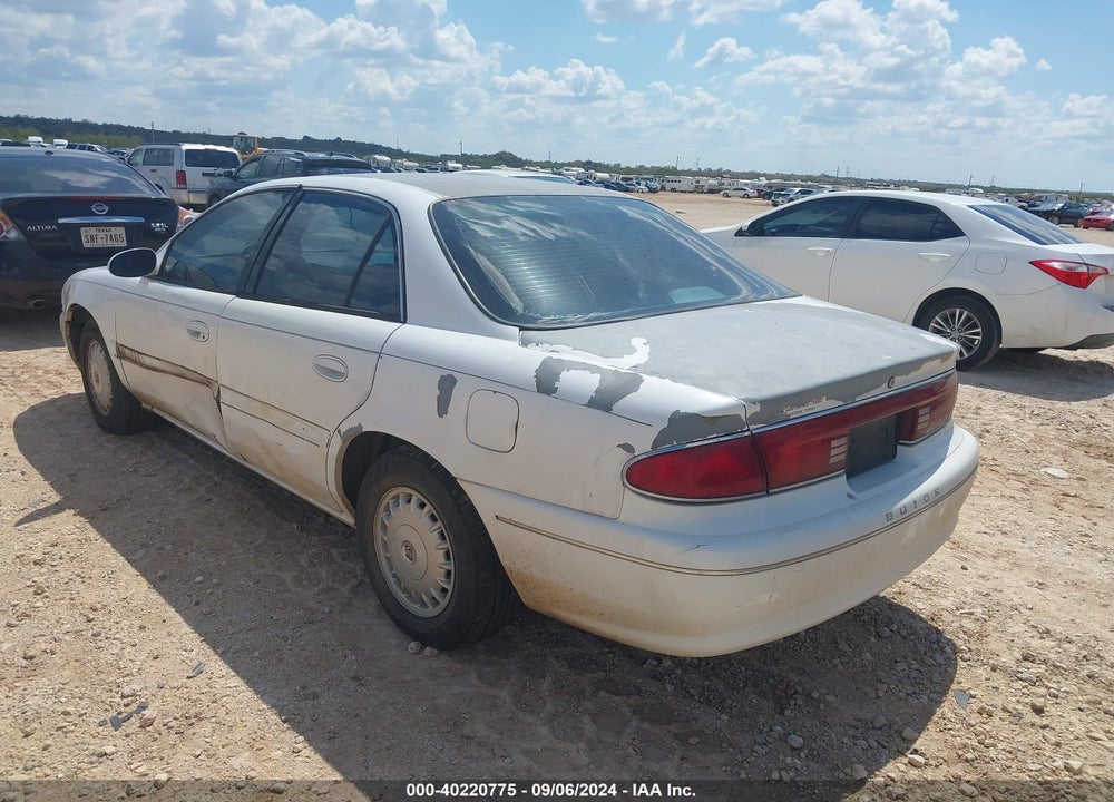 1998 BUICK CENTURY LIMITED VIN: 2G4WY52M7W1437678