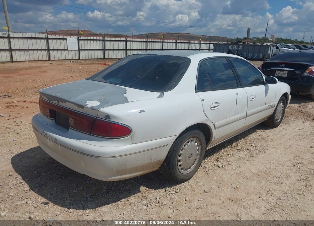 1998 BUICK CENTURY LIMITED VIN: 2G4WY52M7W1437678