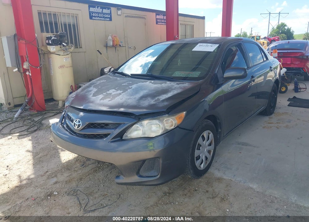 2011 TOYOTA COROLLA LE VIN: 2T1BU4EEXBC719287