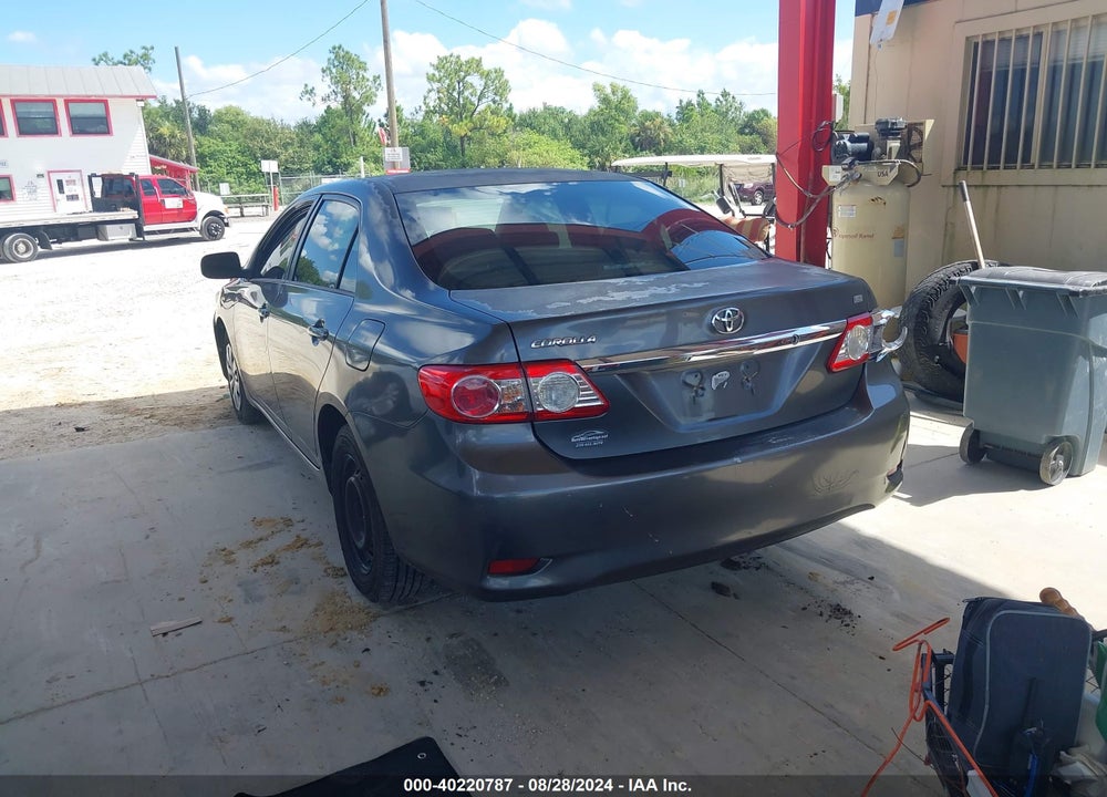 2011 TOYOTA COROLLA LE VIN: 2T1BU4EEXBC719287