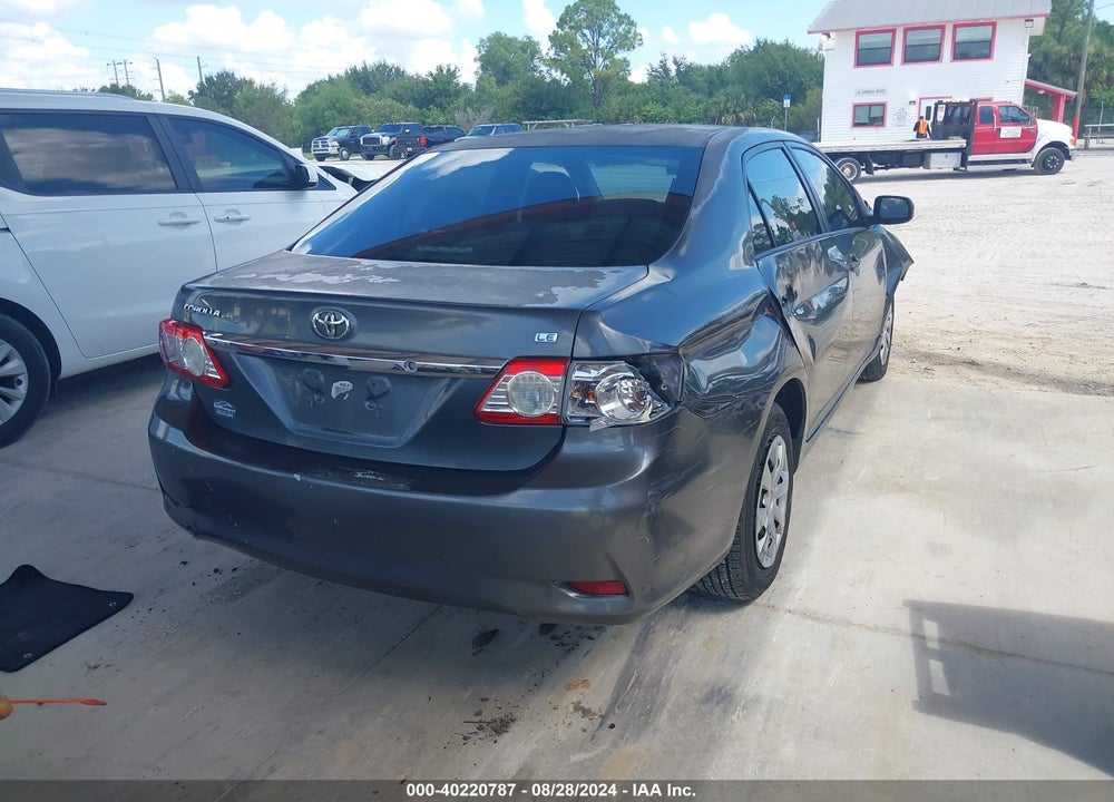 2011 TOYOTA COROLLA LE VIN: 2T1BU4EEXBC719287