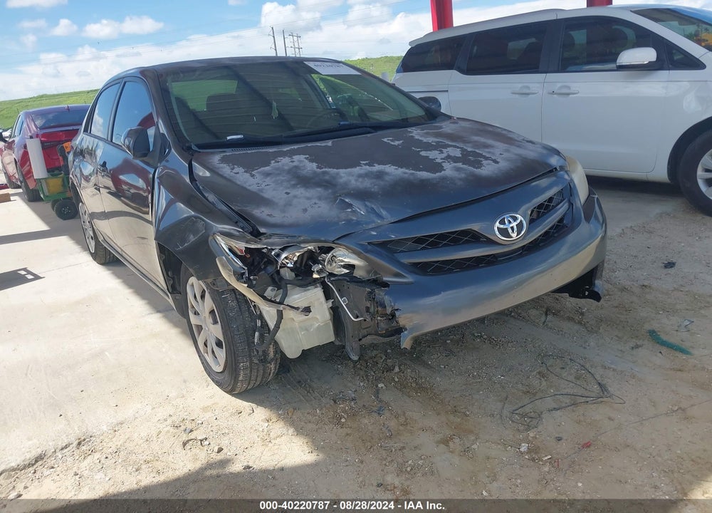 2011 TOYOTA COROLLA LE VIN: 2T1BU4EEXBC719287
