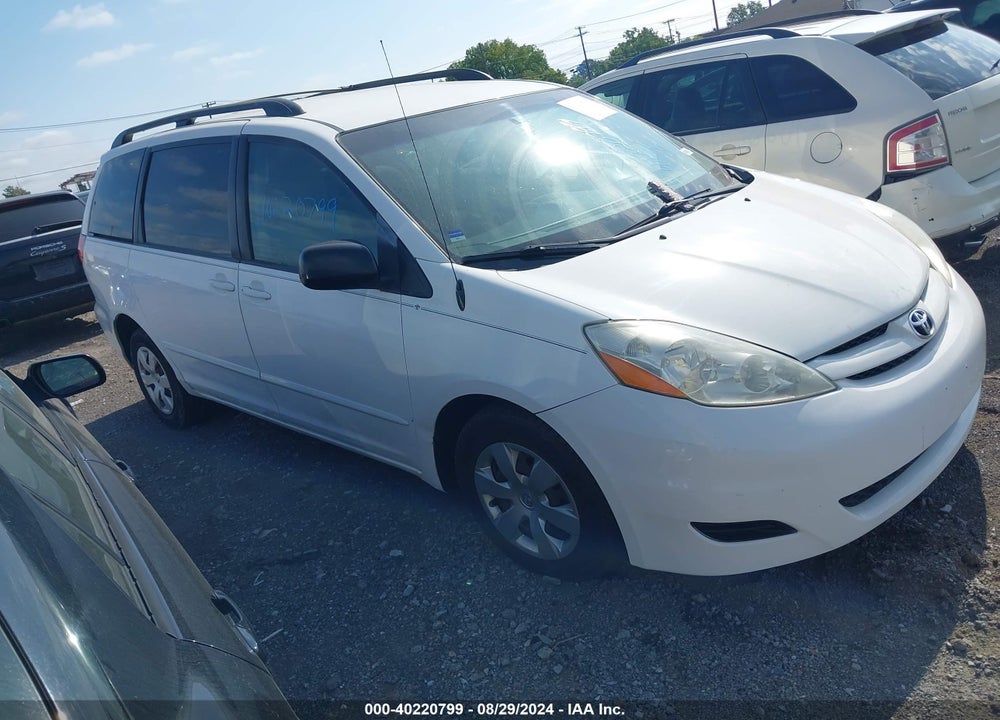 2007 TOYOTA SIENNA LE VIN: 5TDZK23CX7S038734