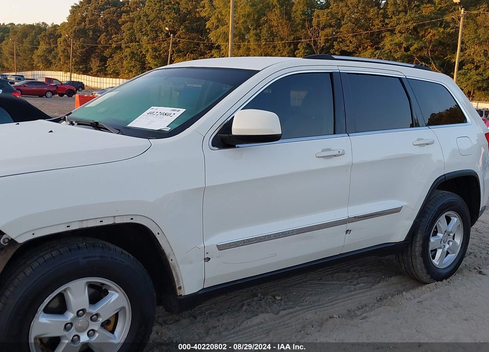 2012 JEEP GRAND CHEROKEE LAREDO VIN: 1C4RJEAG5CC137435
