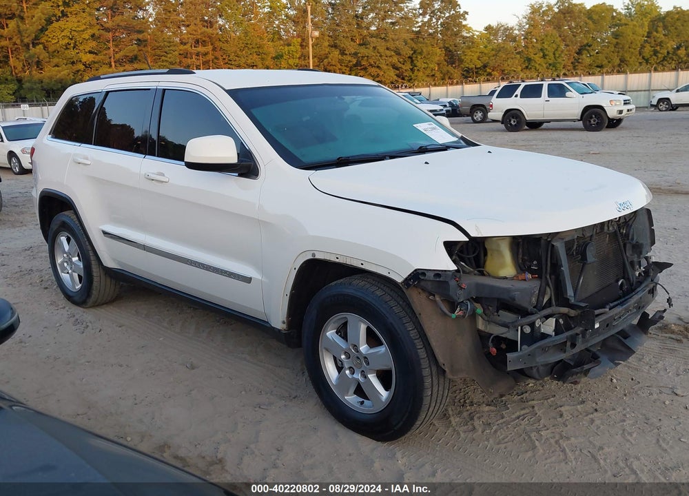 2012 JEEP GRAND CHEROKEE LAREDO VIN: 1C4RJEAG5CC137435