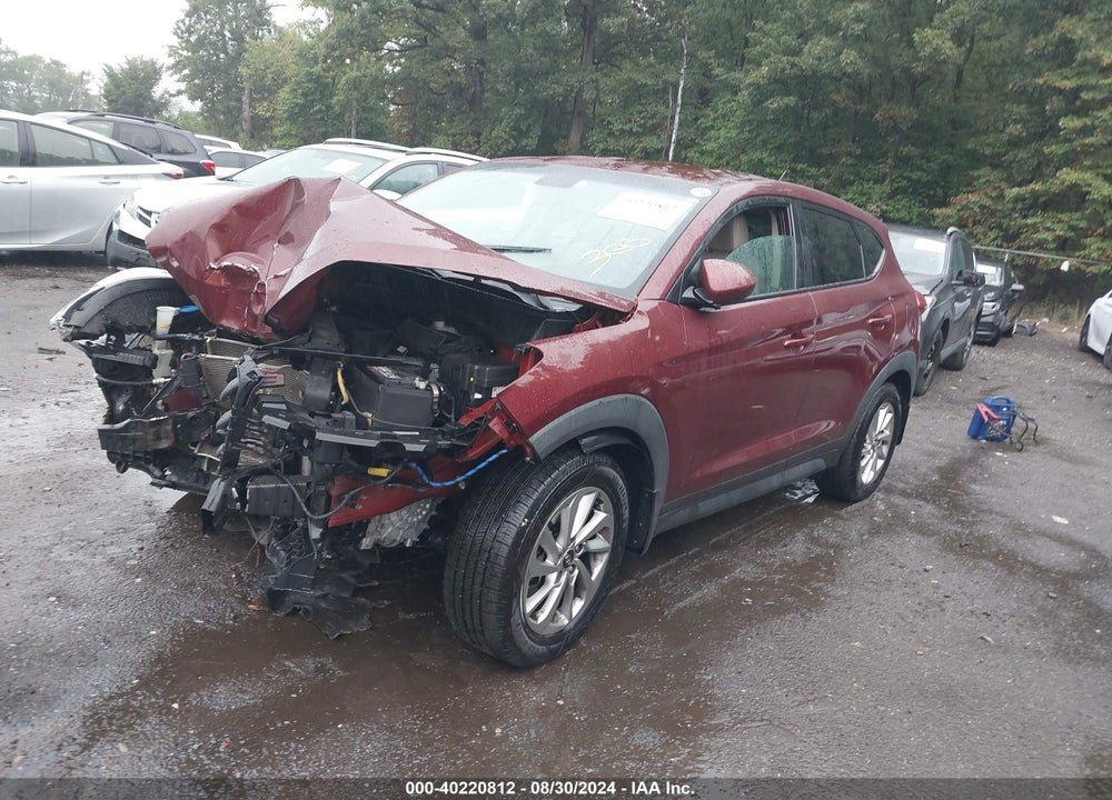 2018 HYUNDAI TUCSON SE VIN: KM8J23A44JU611334