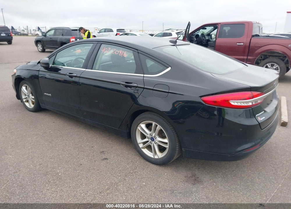 2018 FORD FUSION HYBRID SE VIN: 3FA6P0LU1JR274500