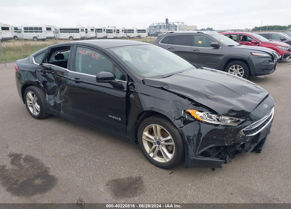 2018 FORD FUSION HYBRID SE VIN: 3FA6P0LU1JR274500