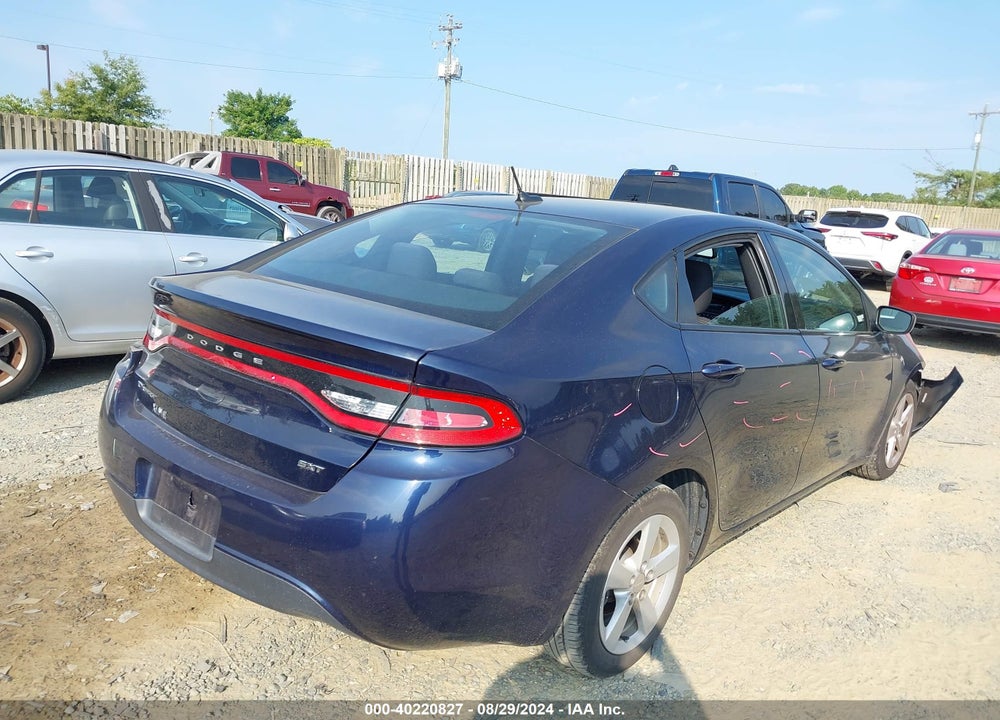 2015 DODGE DART SXT VIN: 1C3CDFBB5FD350975