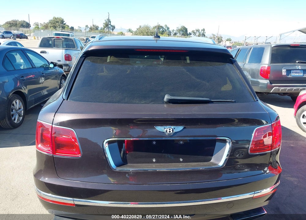 2017 BENTLEY BENTAYGA W12/W12 FIRST EDITION VIN: SJAAC2ZV4HC015179