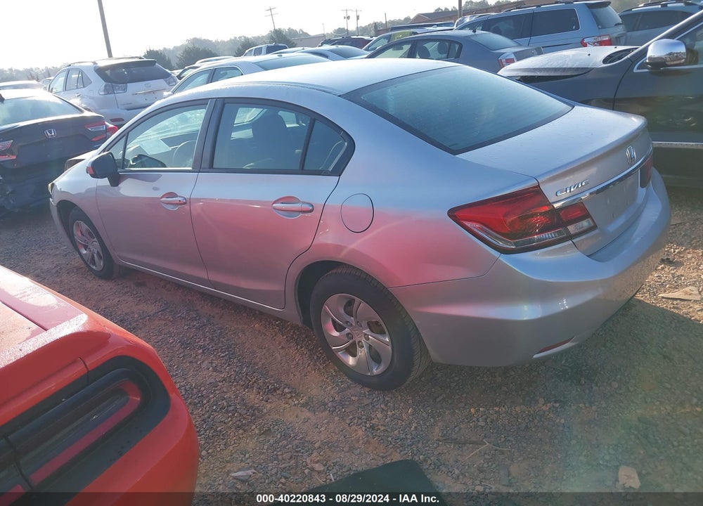 2015 HONDA CIVIC LX VIN: 19XFB2F56FE272300