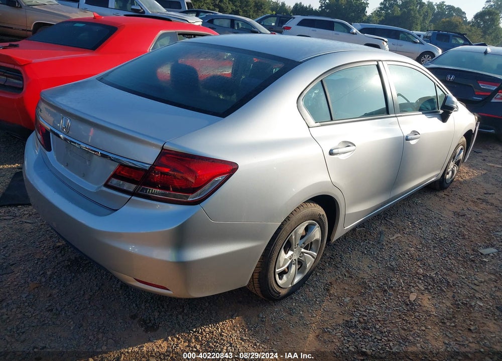 2015 HONDA CIVIC LX VIN: 19XFB2F56FE272300