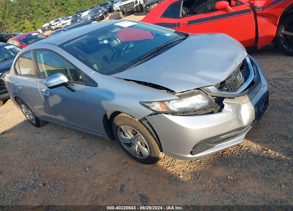 2015 HONDA CIVIC LX VIN: 19XFB2F56FE272300