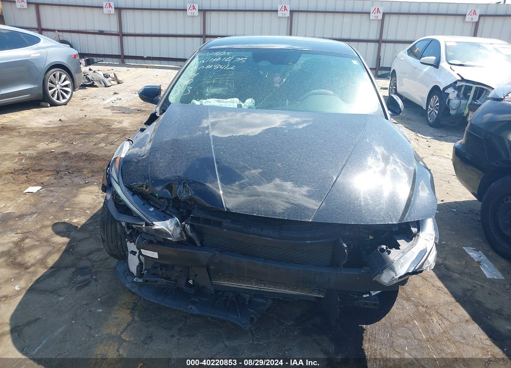 2021 HYUNDAI ELANTRA SEL VIN: 5NPLM4AG5MH018412