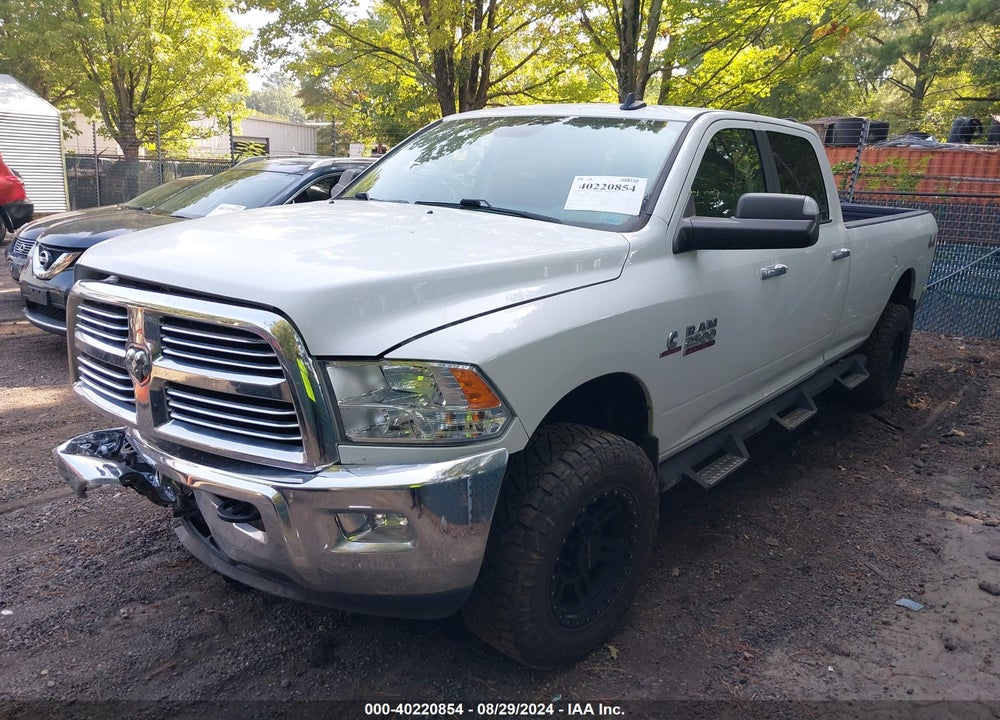 2018 RAM 2500 BIG HORN 4X4 8' BOX VIN: 3C6UR5JL7JG404737