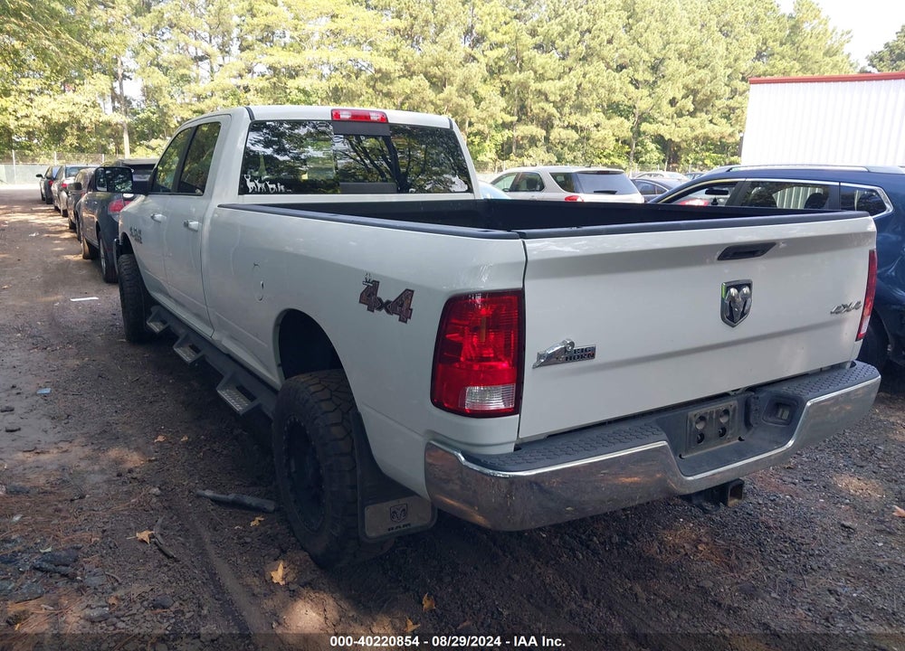 2018 RAM 2500 BIG HORN 4X4 8' BOX VIN: 3C6UR5JL7JG404737