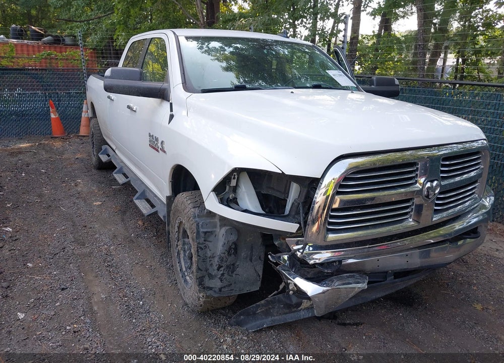 2018 RAM 2500 BIG HORN 4X4 8' BOX VIN: 3C6UR5JL7JG404737
