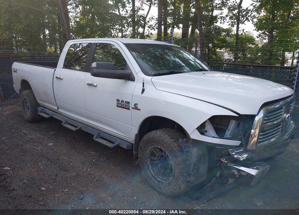 2018 RAM 2500 BIG HORN 4X4 8' BOX VIN: 3C6UR5JL7JG404737