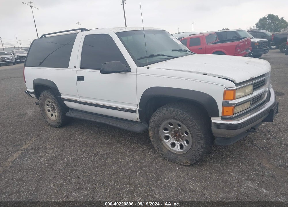 1996 CHEVROLET TAHOE K1500 VIN: 3GNEK18R8TG171725