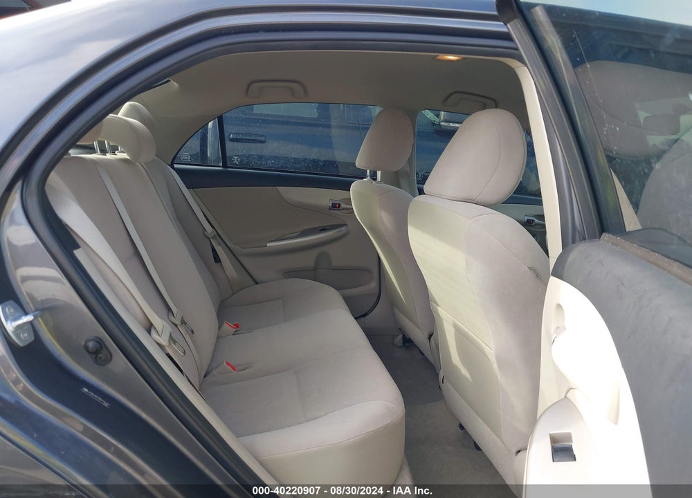 2011 TOYOTA COROLLA LE VIN: JTDBU4EE5B9156431