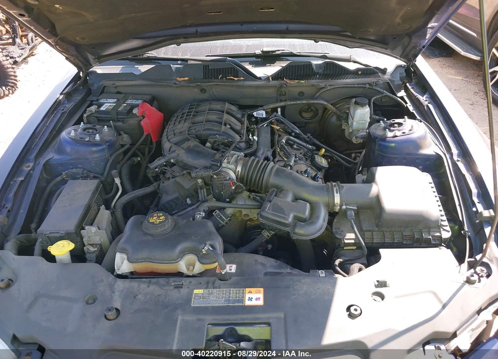 2012 FORD MUSTANG V6 VIN: 1ZVBP8AM5C5241433