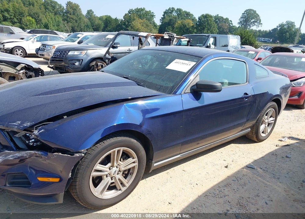 2012 FORD MUSTANG V6 VIN: 1ZVBP8AM5C5241433