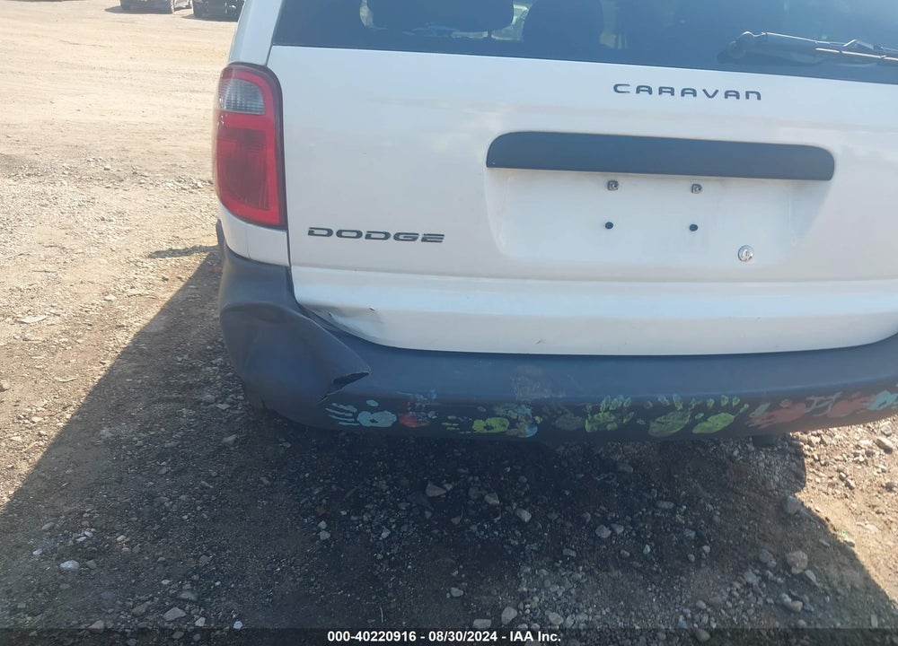 2006 DODGE CARAVAN SE VIN: 1D8GP25R46B648842