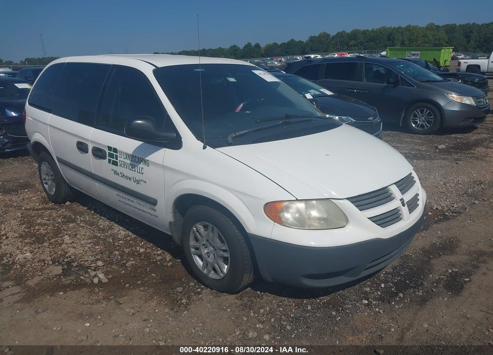 2006 DODGE CARAVAN SE VIN: 1D8GP25R46B648842