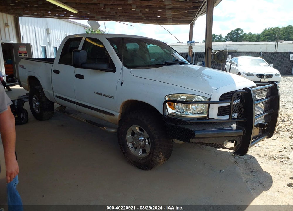 2006 DODGE RAM 2500 SLT/TRX4 OFF ROAD/SPORT/POWER WAGON VIN: 3D7KS28C86G268897