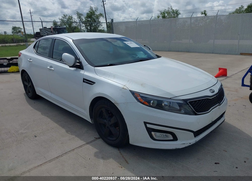 2014 KIA OPTIMA LX VIN: KNAGM4A77E5458874