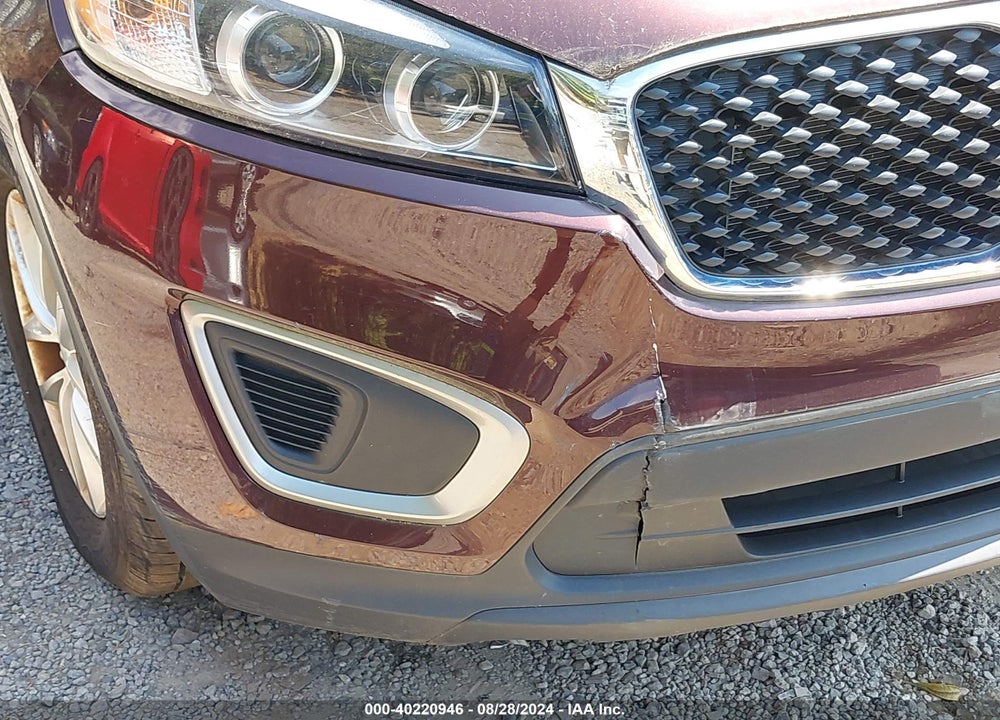 2016 KIA SORENTO 3.3L LX VIN: 5XYPGDA56GG073700