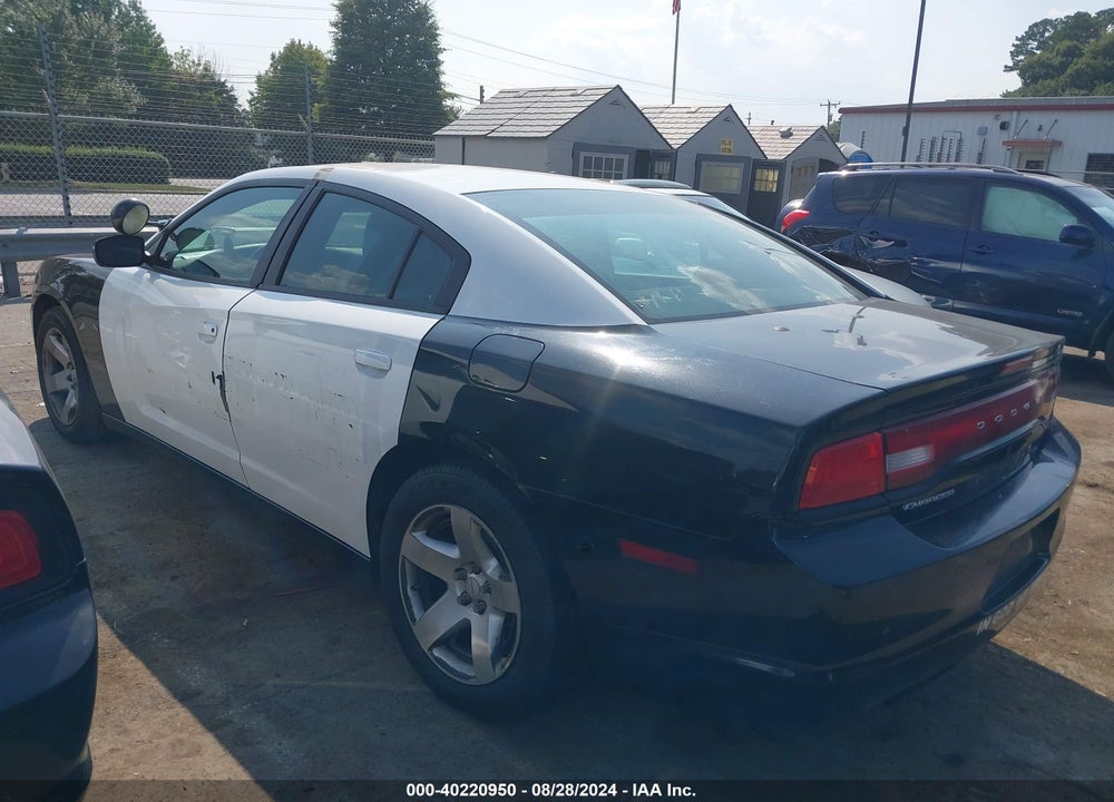 2014 DODGE CHARGER POLICE VIN: 2C3CDXATXEH366896