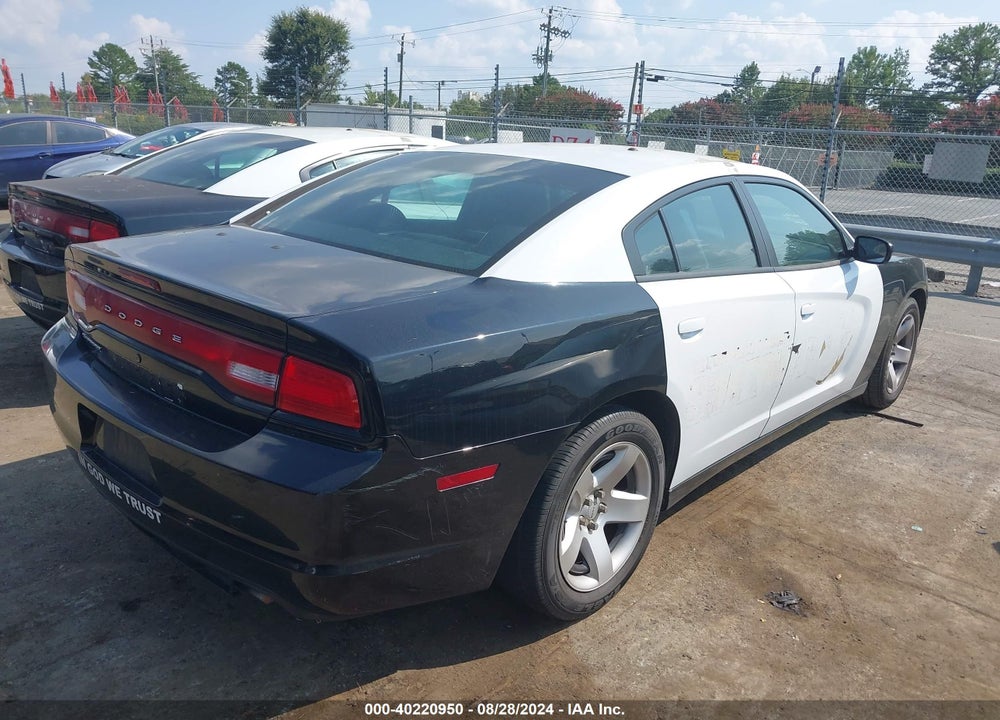 2014 DODGE CHARGER POLICE VIN: 2C3CDXATXEH366896
