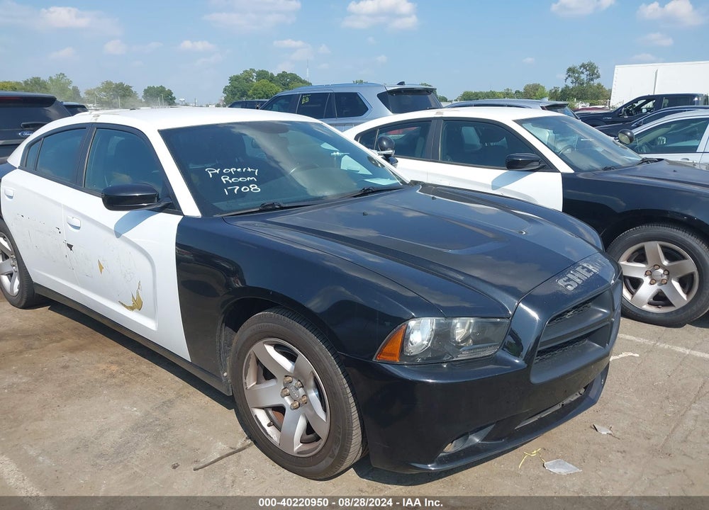 2014 DODGE CHARGER POLICE VIN: 2C3CDXATXEH366896